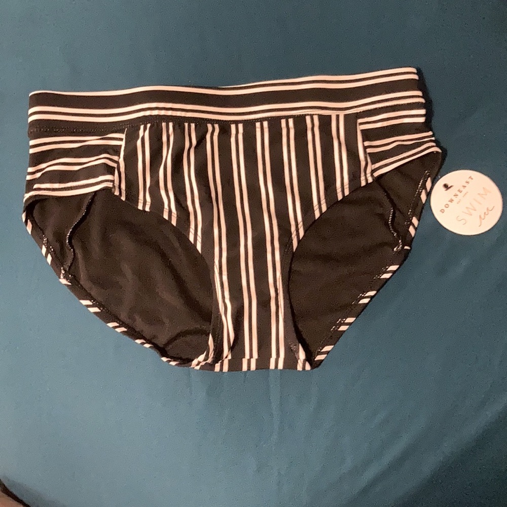 DownEast Striped Swim Bottom